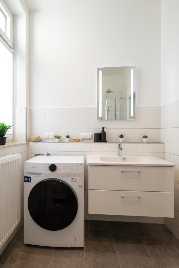 Maremar - Design Apartment - Luxus Boxspringbett - Zentral - Kueche - Arbeitsplatz - Highspeed Wlan เกรา ภายนอก รูปภาพ