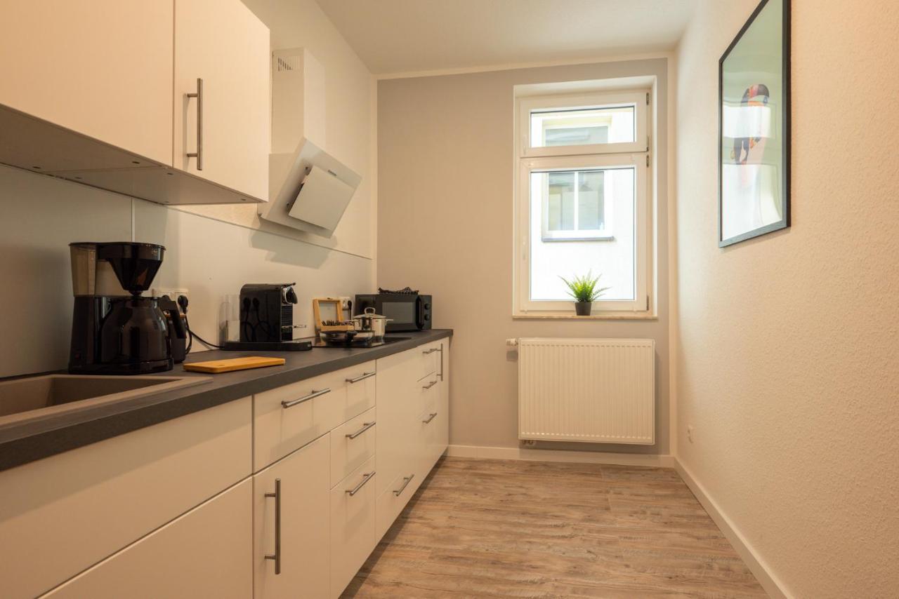 Maremar - Design Apartment - Luxus Boxspringbett - Zentral - Kueche - Arbeitsplatz - Highspeed Wlan เกรา ภายนอก รูปภาพ